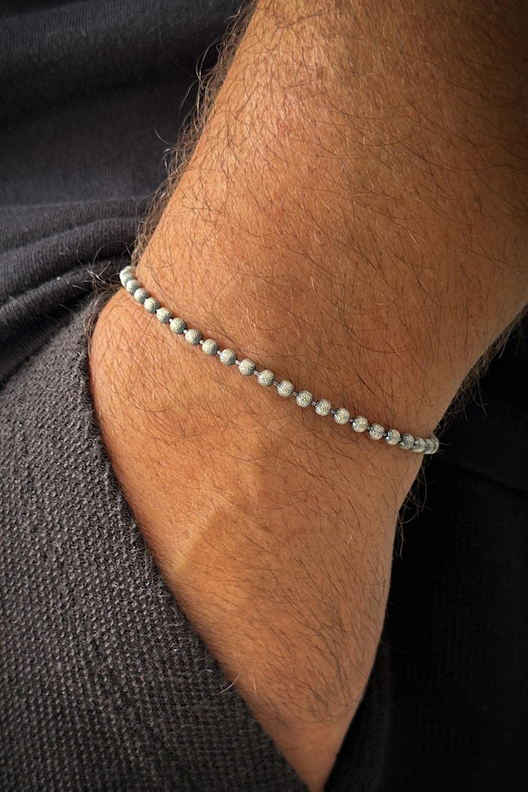 NVM FRNCH 925 Sterling Silver Italian Model Silver Color Men's Bracelet FRJ12189-3189-A2 - Savigny-sur-Orge