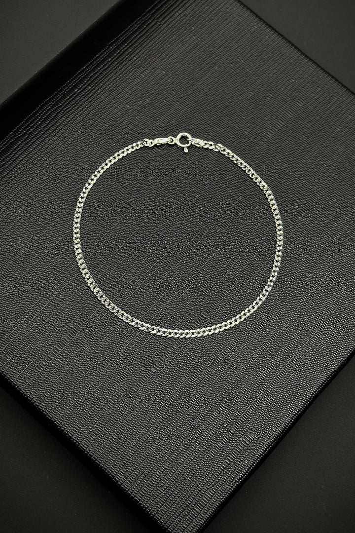 NVM FRNCH 925 Sterling Silver Italian Model Silver Color Men's Bracelet FRJ12213-3213-A - Halberstadt