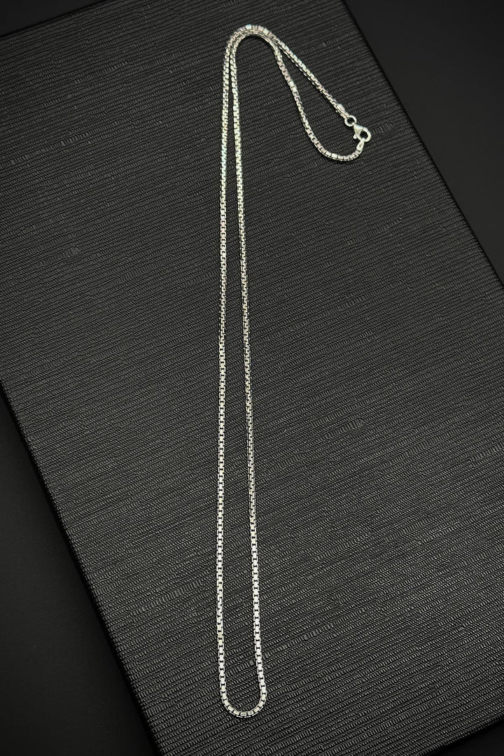 NVM FRNCH 925 Sterling Silver Italian Style Silver Color Men's Bracelet/Necklace Set FRJ12326-3326-A - Southampton