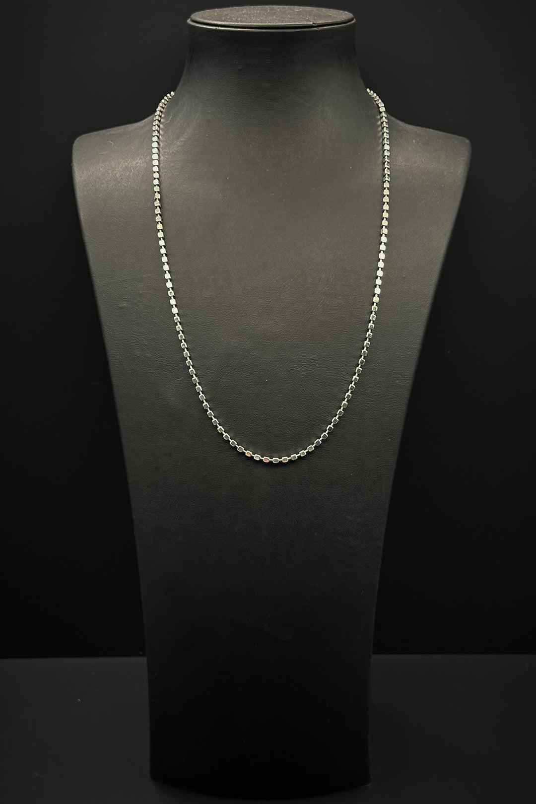 NVM FRNCH 925 Sterling Silver Italian Model Silver Color Men's Necklace FRJ30737-837-A2 - Kilmarnock