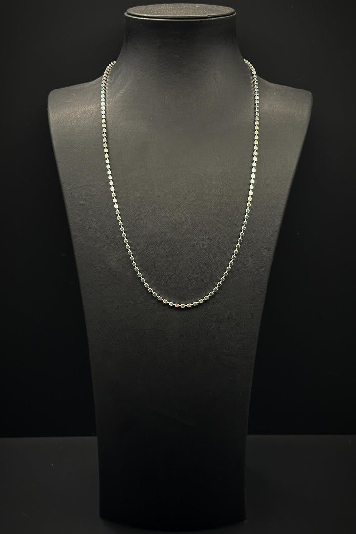 NVM FRNCH 925 Sterling Silver Italian Model Silver Color Men's Necklace FRJ30737-837-A2 - Kilmarnock