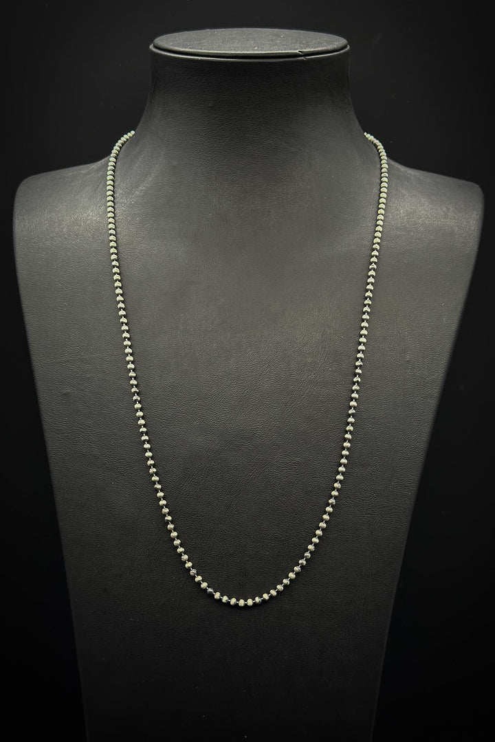 NVM FRNCH 925 Sterling Silver Italian Style Silver Color Men's Necklace FRJ30738-838-A - Hammond