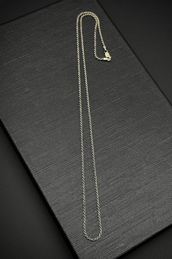 NVM FRNCH 925 Sterling Silver Italian Style Silver Color Men's Necklace FRJ30764-864-A - Havant