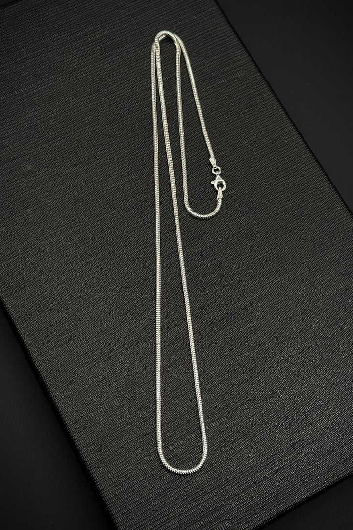 NVM FRNCH 925 Sterling Silver Italian Style Silver Color Men's Necklace FRJ30771-871-A - Leverkusen
