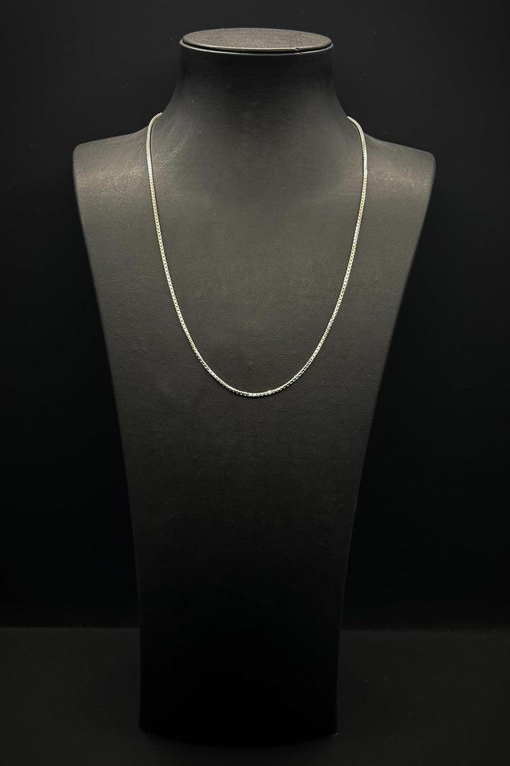 NVM FRNCH 925 Sterling Silver Italian Style Silver Color Men's Necklace FRJ30787-887-A - Poltava