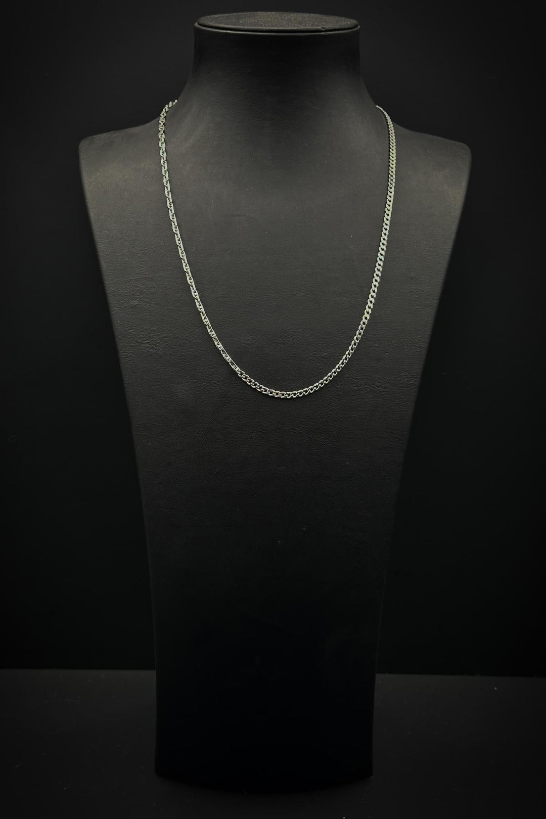 NVM FRNCH 925 Sterling Silver Italian Style Silver Color Men's Necklace FRJ30812-912-A - Jelgava