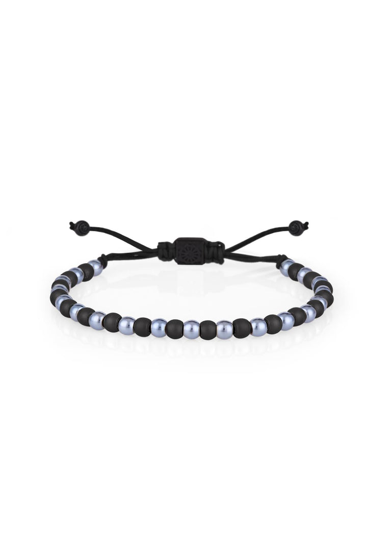 NVM FRNCH Men's Handmade Two-Tone Macrame Bracelet FRJ11109209-A3 - Senigallia