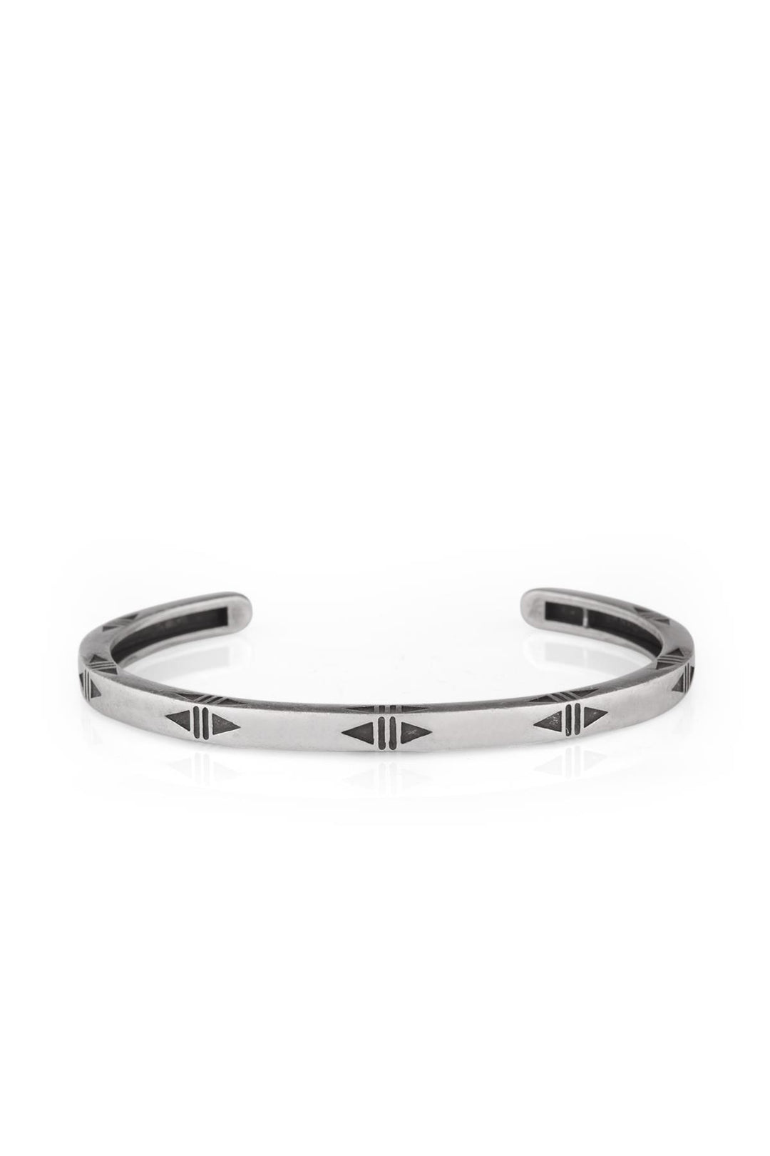 NVM FRNCH Men's Handmade Patterned Cuff Bracelet FRJ11095195-A - Brighton