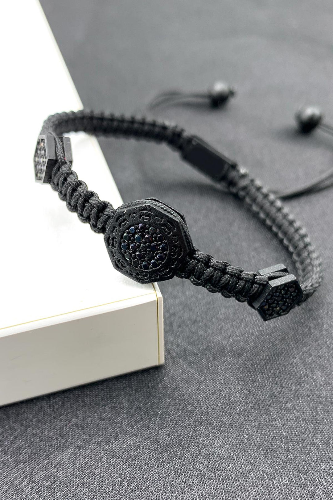NVM FRNCH Handmade Macrame Bracelet FRJ10603-703-B2 - Fuquay-Varina