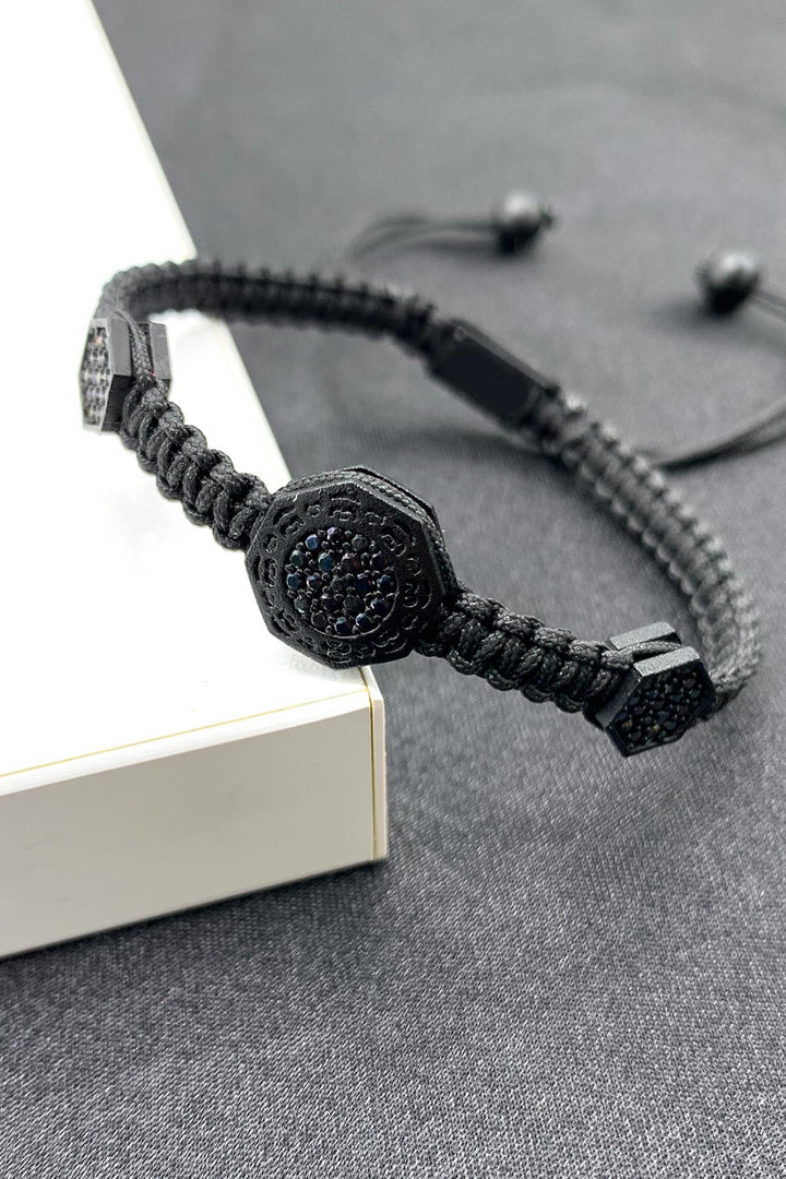 NVM FRNCH Handmade Macrame Bracelet FRJ10603-703-B2 - Fuquay-Varina