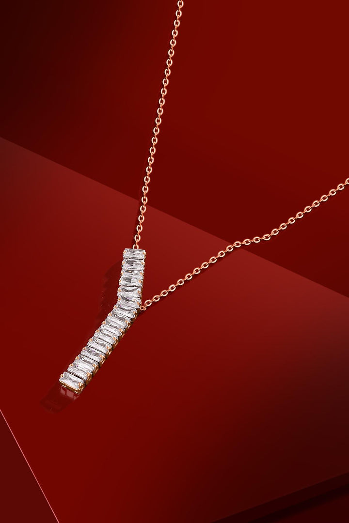 NVM FRNCH Women's Necklace with Sequential Zircon Stones FRJ30422-522-C - Thonon-les-Bains