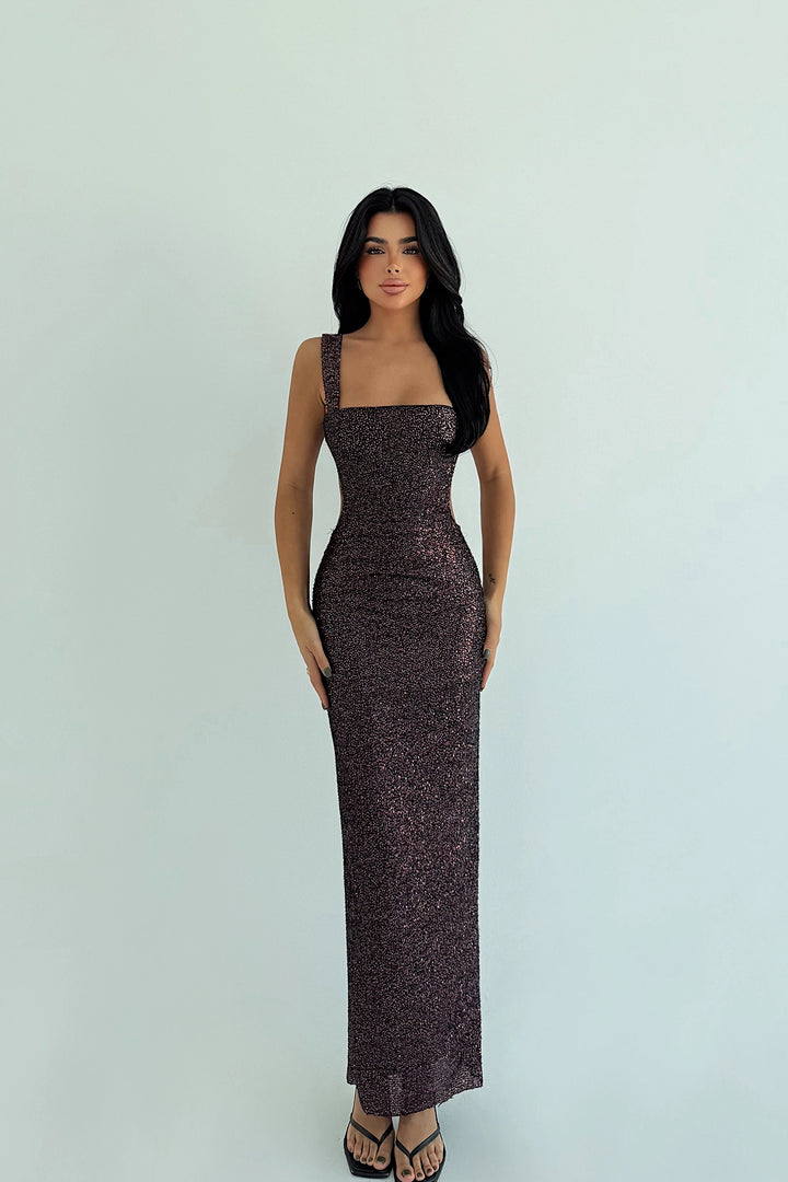 EYY Women Fuşya Bera Sequined Elbise - Heerlen