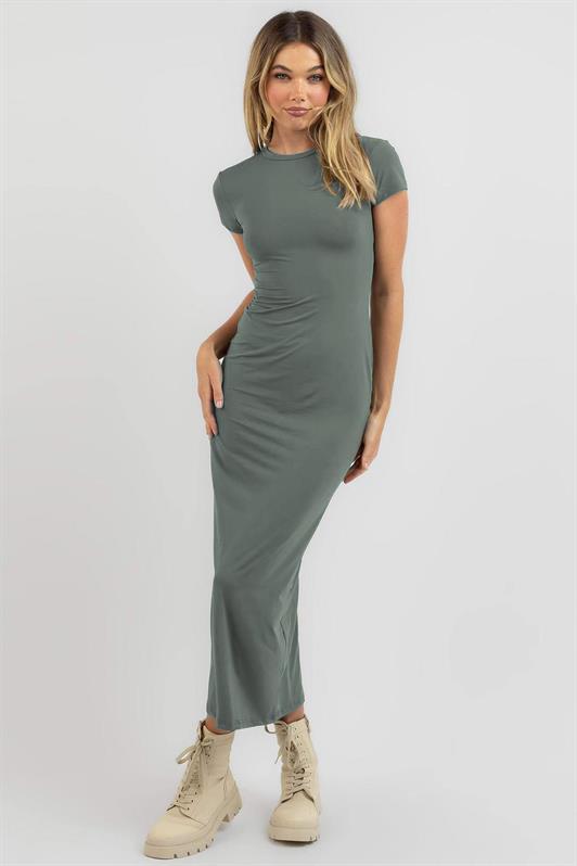 MDX Smoke Basic Half Fisherman Long Dress MG1856 - Motril
