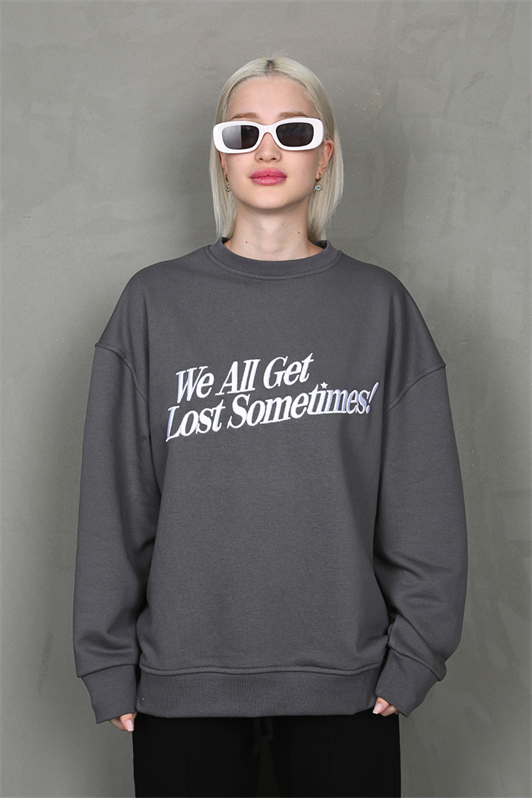 MDX Smoke Printed Sweatshirt MG1901 - Torre Annunziata