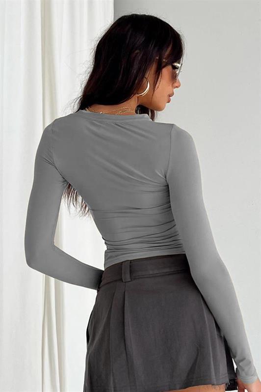 MDX Painted Gray Bicycle Collar Basic Long Sleeve Body MG1701 - Christchurch