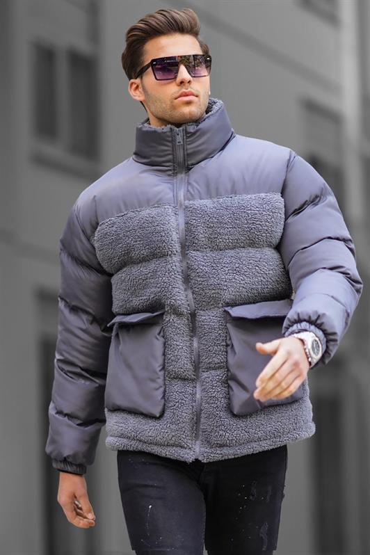 MDX Smoke Stand-Up Collar Men's Puffer Jacket 6860 - Calgary