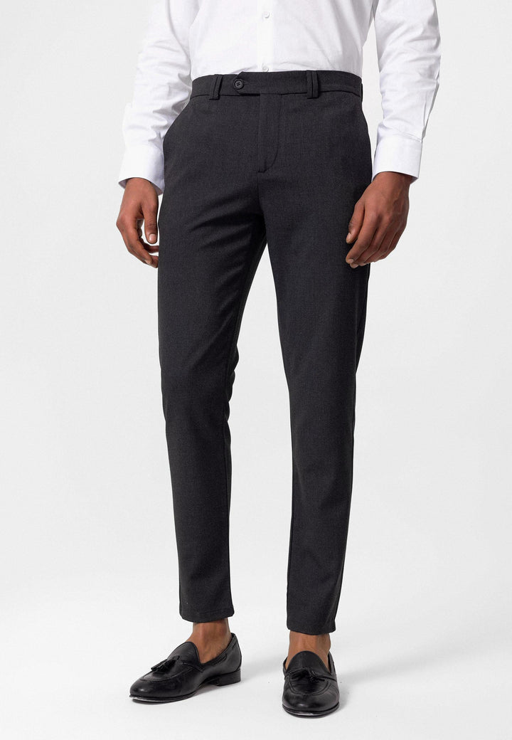 ANT Antioch Smoke Men's Slim Fit Fabric Pants - Merseburg