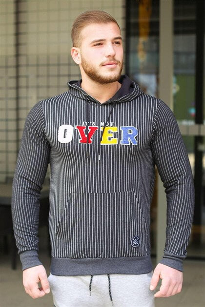 MDX Fume Hooded Sweatshirt - Striped Detail 2788 - Margate