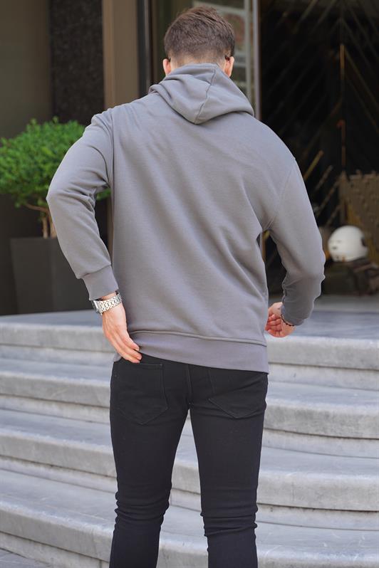 MDX Men's Smoke Hooded Embroidered Sweatshirt 6145 - Cambrils