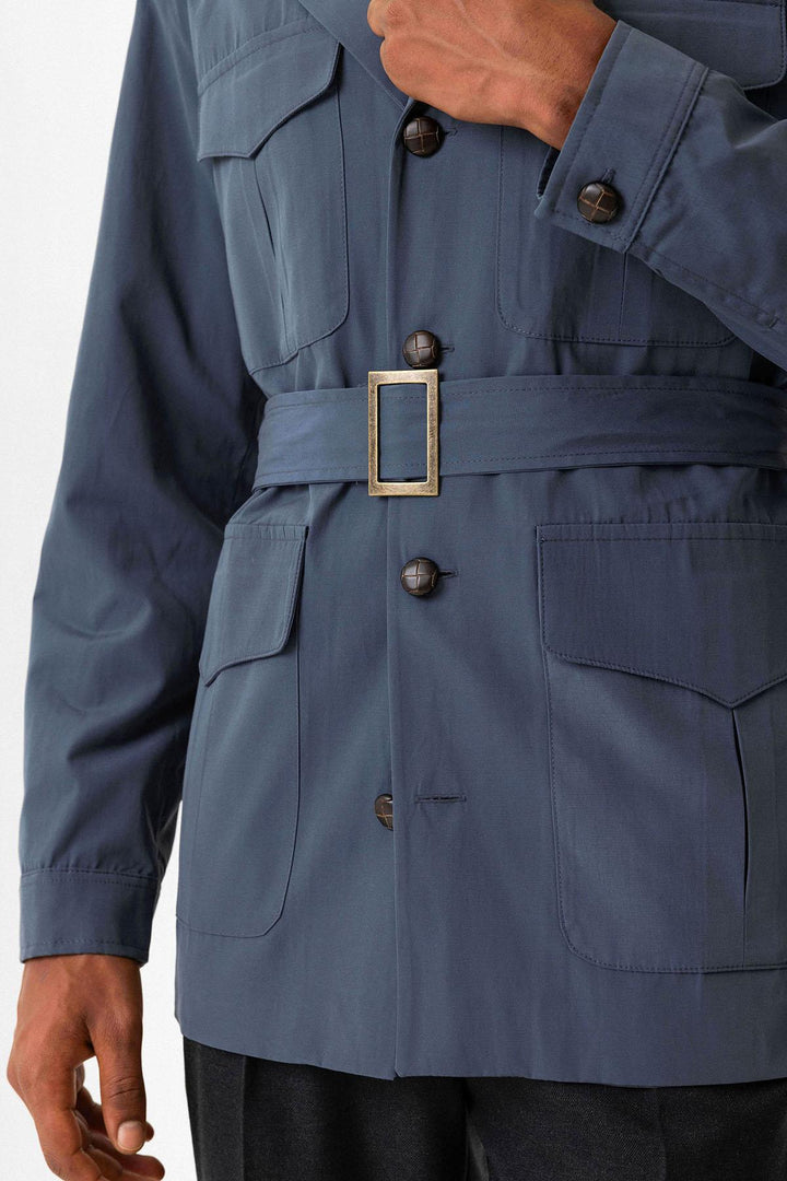 ANT Belted Safari Men's Trench Coat - Marbella