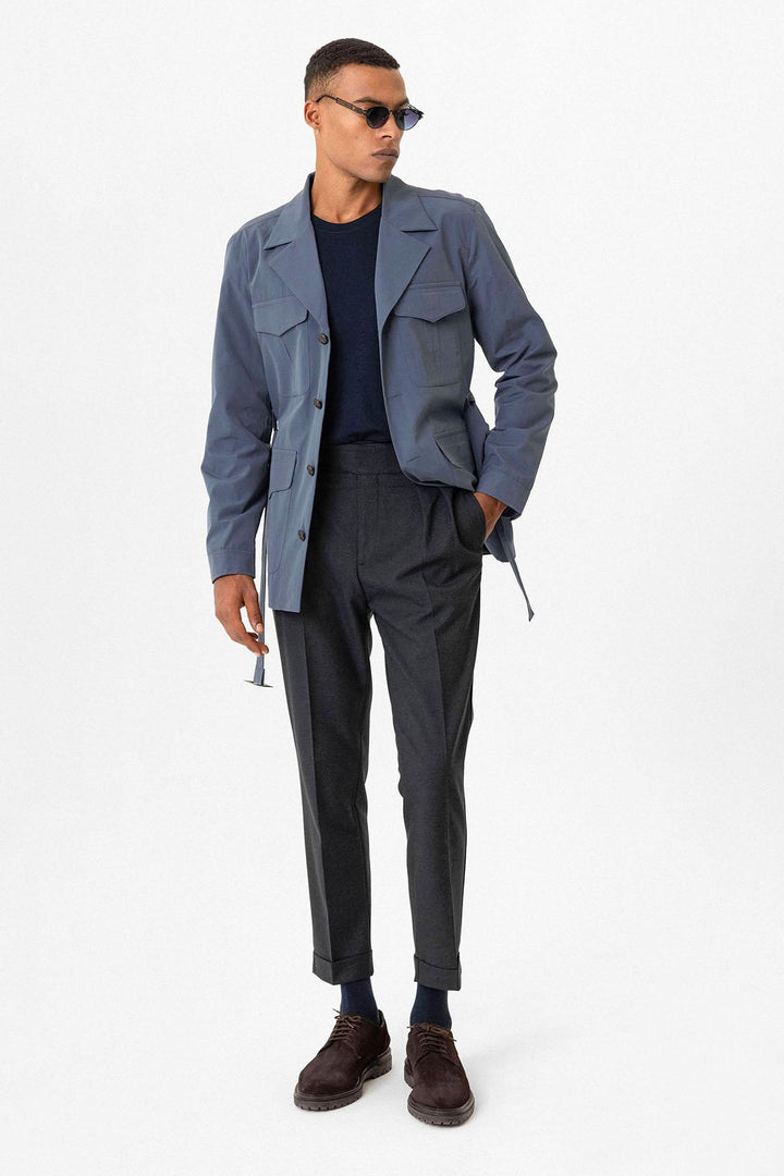 ANT Belted Safari Men's Trench Coat - Marbella