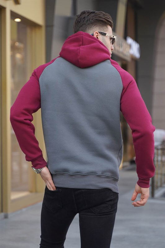 MDX Hooded Sweatshirt with Smoke Embroidery 6011 - Slobozia