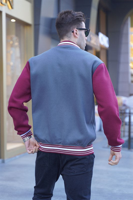 MDX Men's College Jacket with Smoke Front Embroidery 6036 - Mol