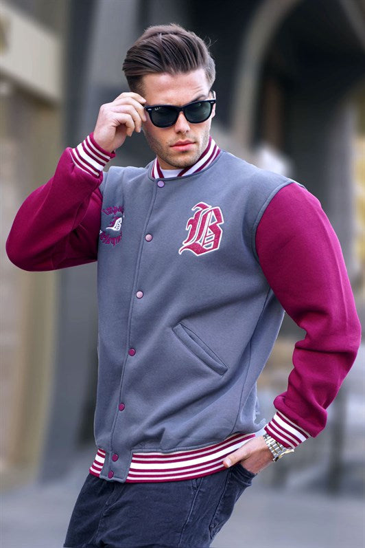 MDX Men's College Jacket with Smoke Front Embroidery 6036 - Mol