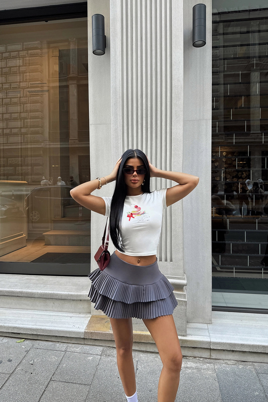 EYY Women Fume Riley Mini Shorts Skirt - Hattiesburg