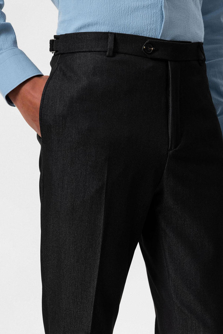 ANT Antioch Smoke Slim Fit Double Pleated Men's Pants - Ankeny
