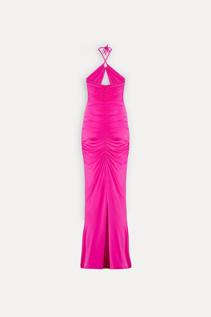 EYY Women Fuchsia Back Detail Dress - Juan Rodríguez Clara