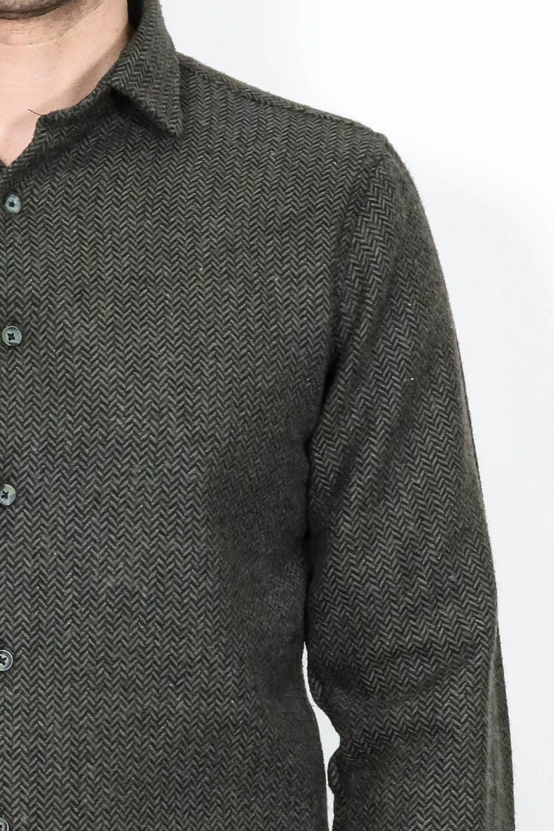 WSS Plaid Green Men Lumberjack Shirt  - Metz
