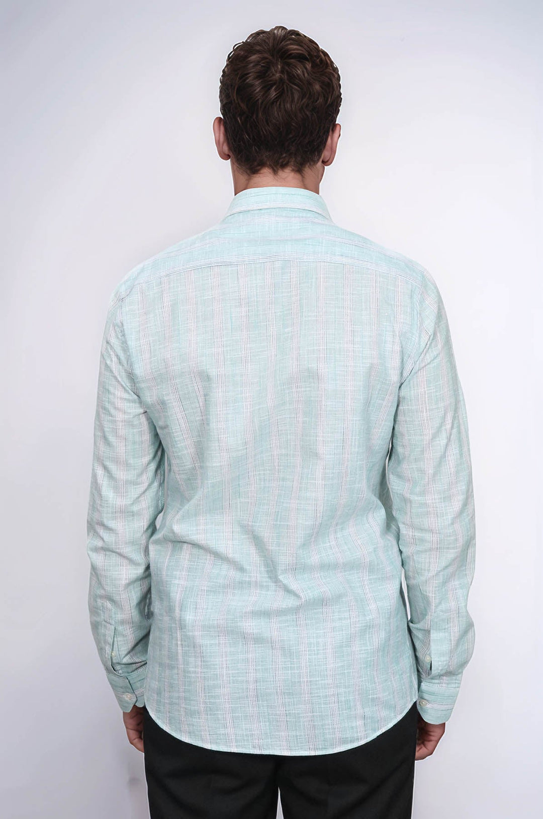 WSS Light Green Plaid Shirt  - Alexandria