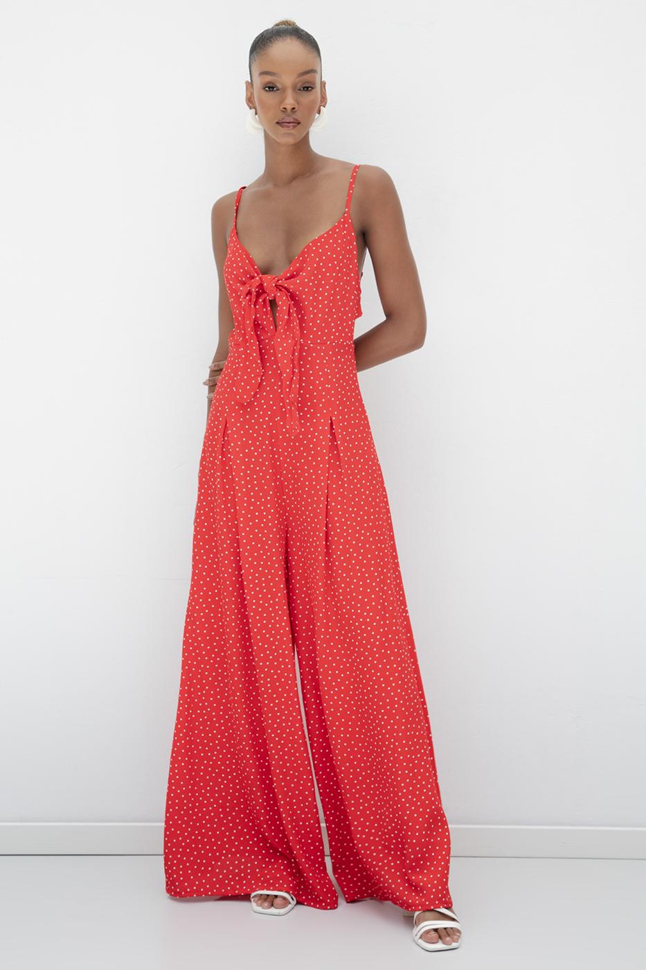 BSL Women Wide Leg Strap Jumpsuit - North Lauderdale