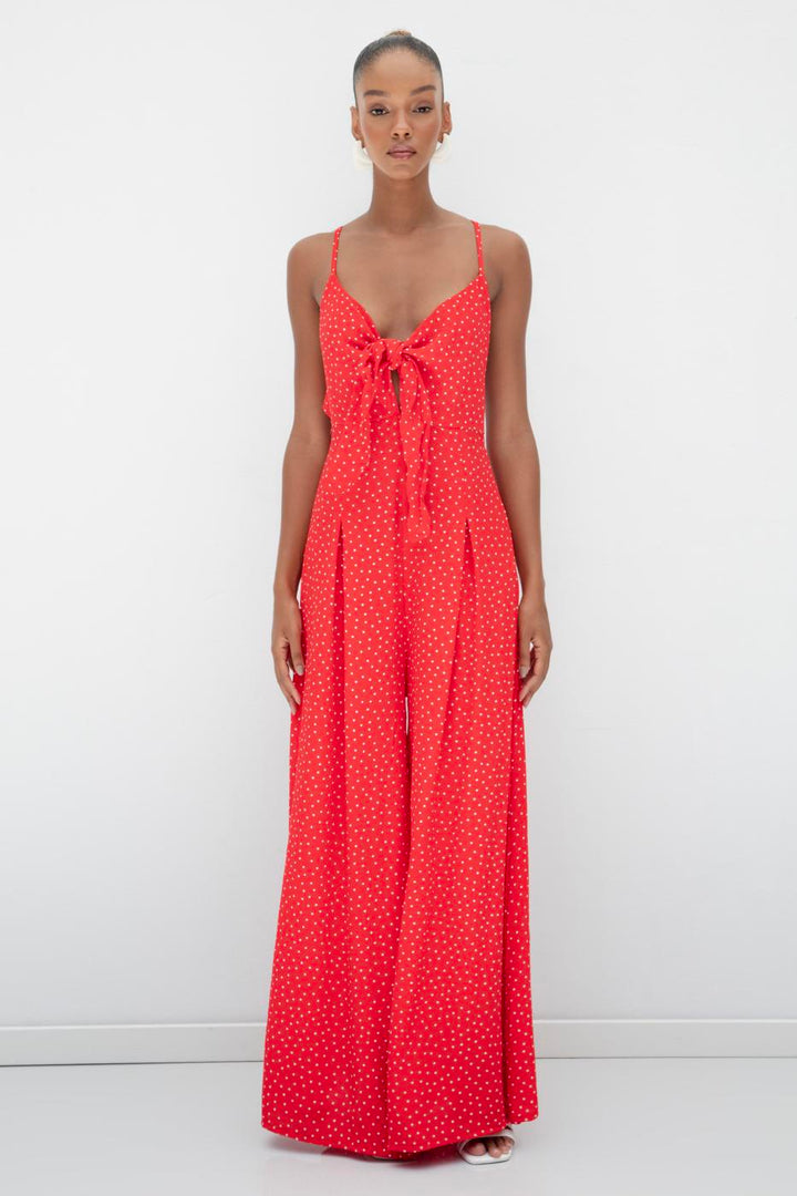 BSL Women Wide Leg Strap Jumpsuit - North Lauderdale