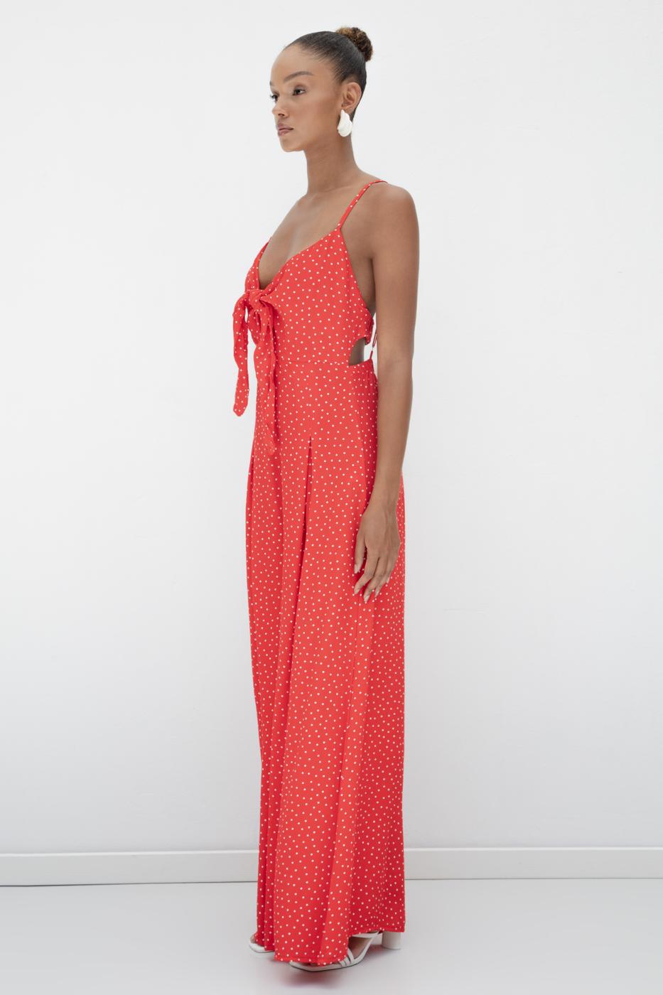 BSL Women Wide Leg Strap Jumpsuit - North Lauderdale