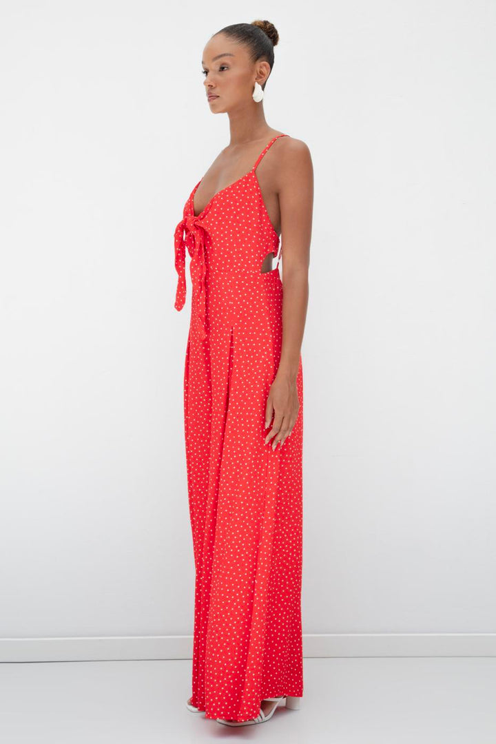 BSL Women Wide Leg Strap Jumpsuit - North Lauderdale