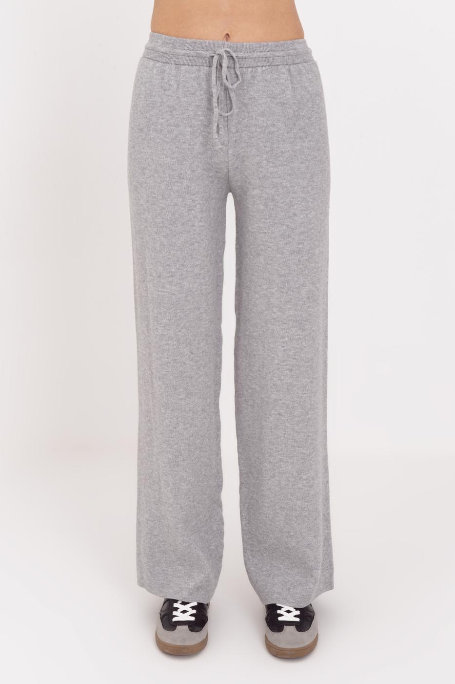 BSL Women Wide Leg Knitted Trousers - Edinburg