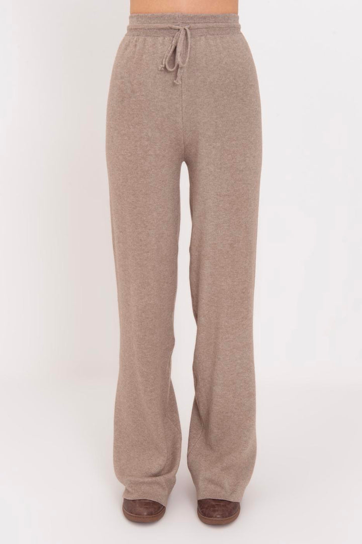 BSL Women Wide Leg Knitted Trousers - Pristina