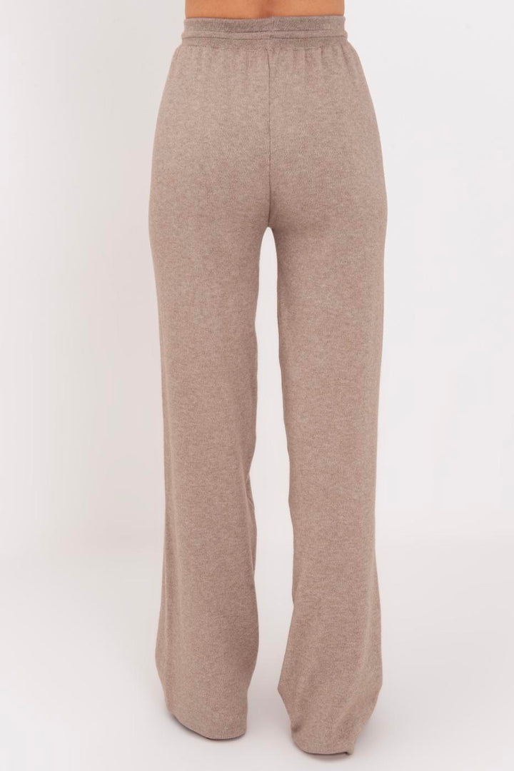 BSL Women Wide Leg Knitted Trousers - Pristina