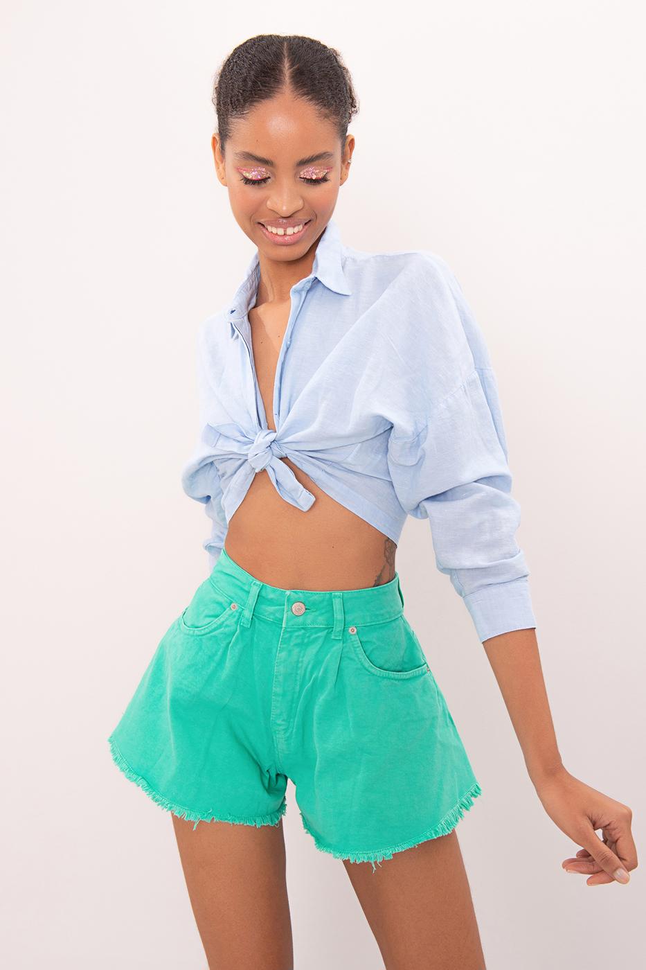 BSL Women Pleated Short Short - Glenview