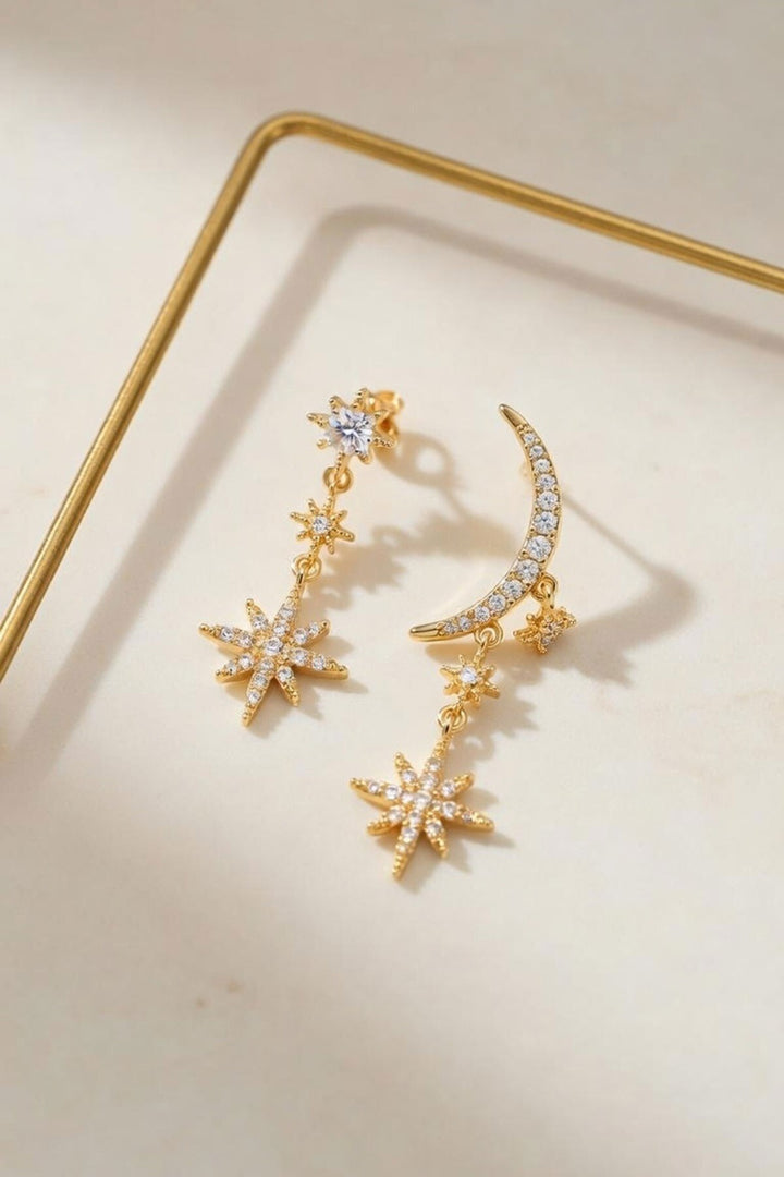 Gold Ayyıldız Küpe - Lage