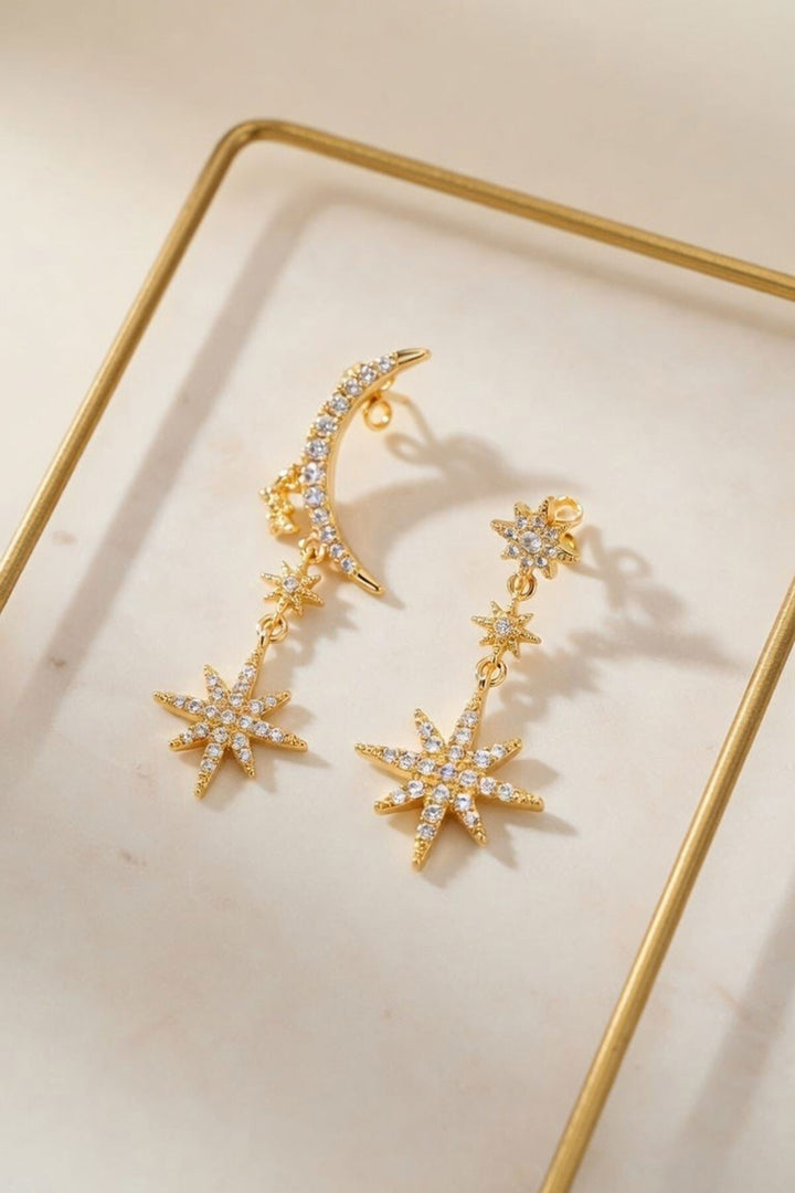 Gold Ayyıldız Küpe - Lage