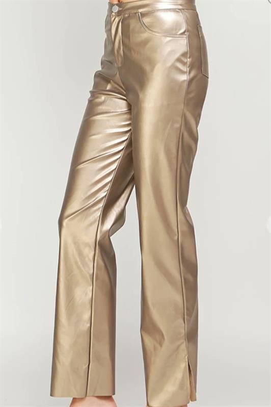 MDX Gold Leather Basic Women's Pants MG1316 - Pátzcuaro