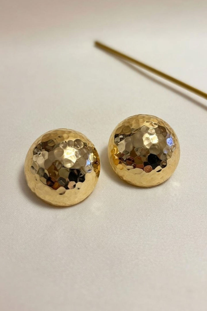 Gold Disko Topu Tasarımlı Küpe - Würzburg