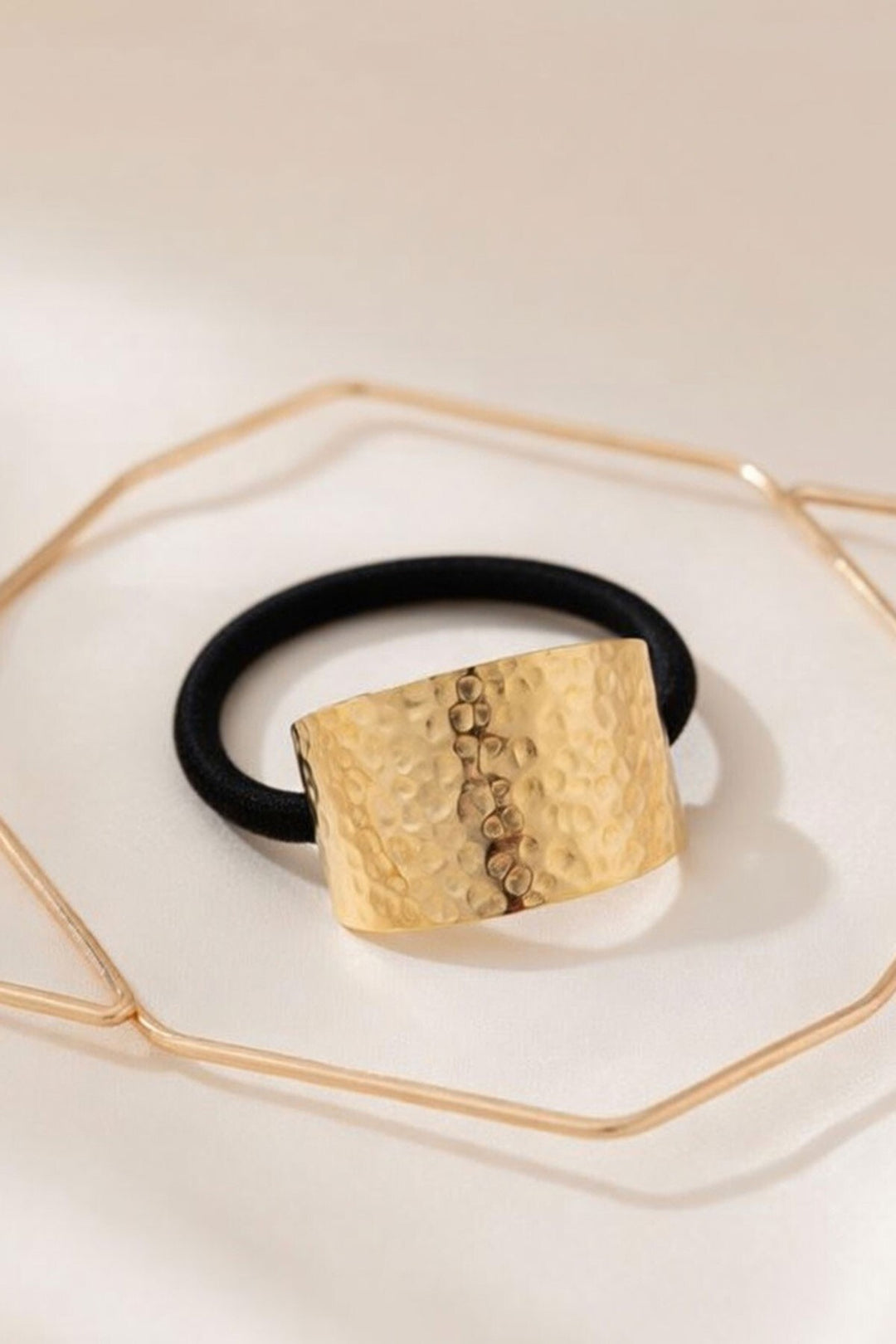 Gold Dövme Dokulu Saç Tokası - Nancy