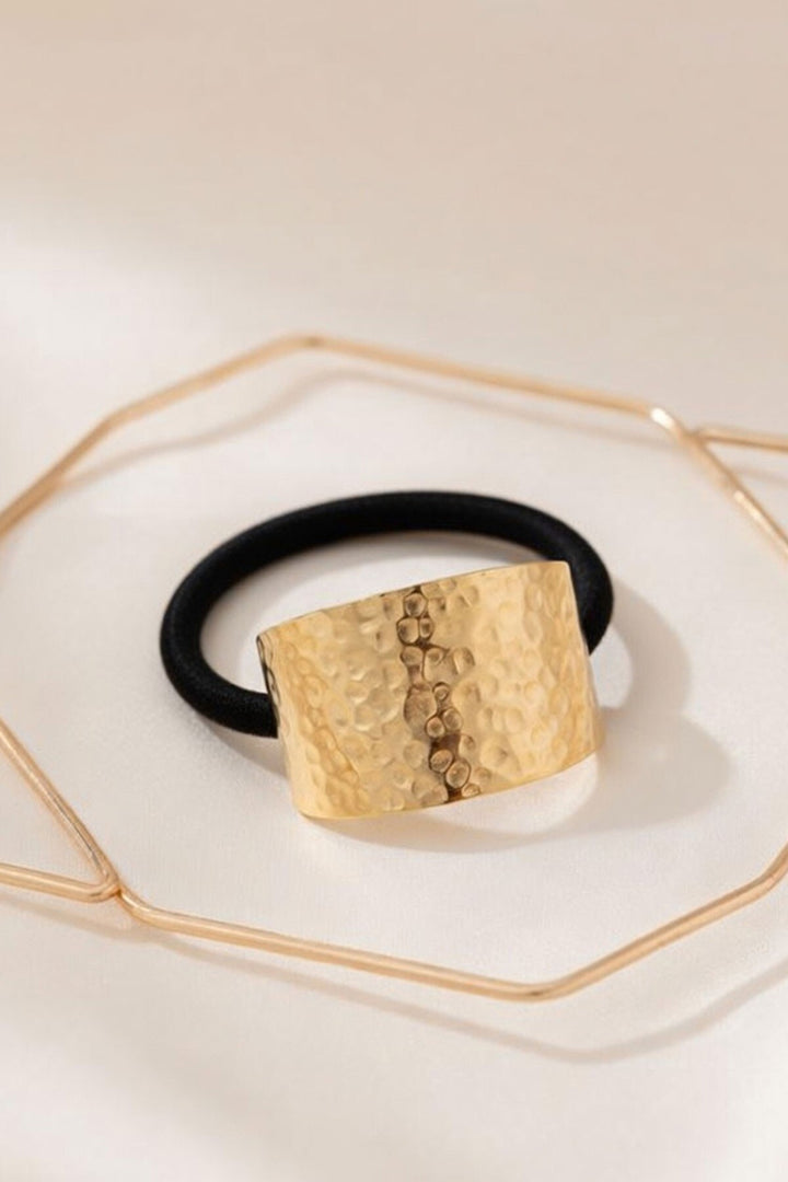Gold Dövme Dokulu Saç Tokası - Nancy