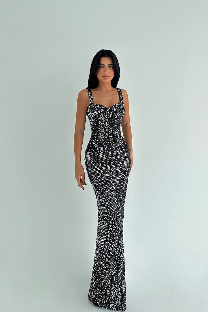 EYY Women Gold Freja Sequined Dress - Frankston