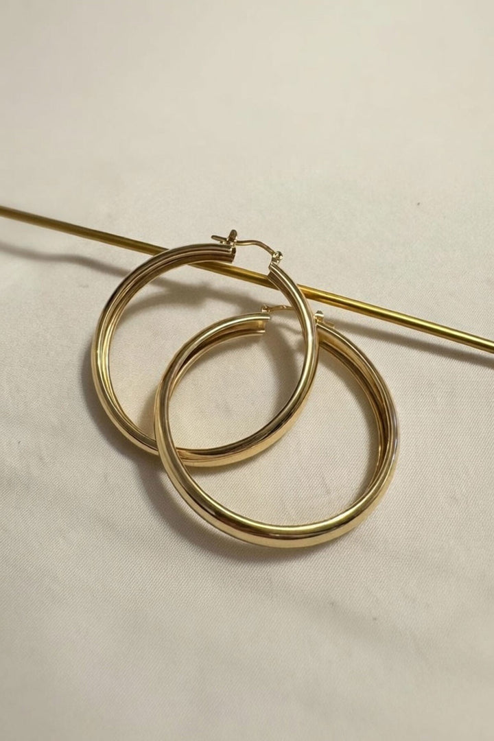 Gold Halka Küpe - Homyel’