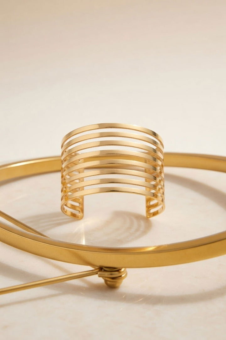 Gold Kaburga Model Bileklik - Ashton